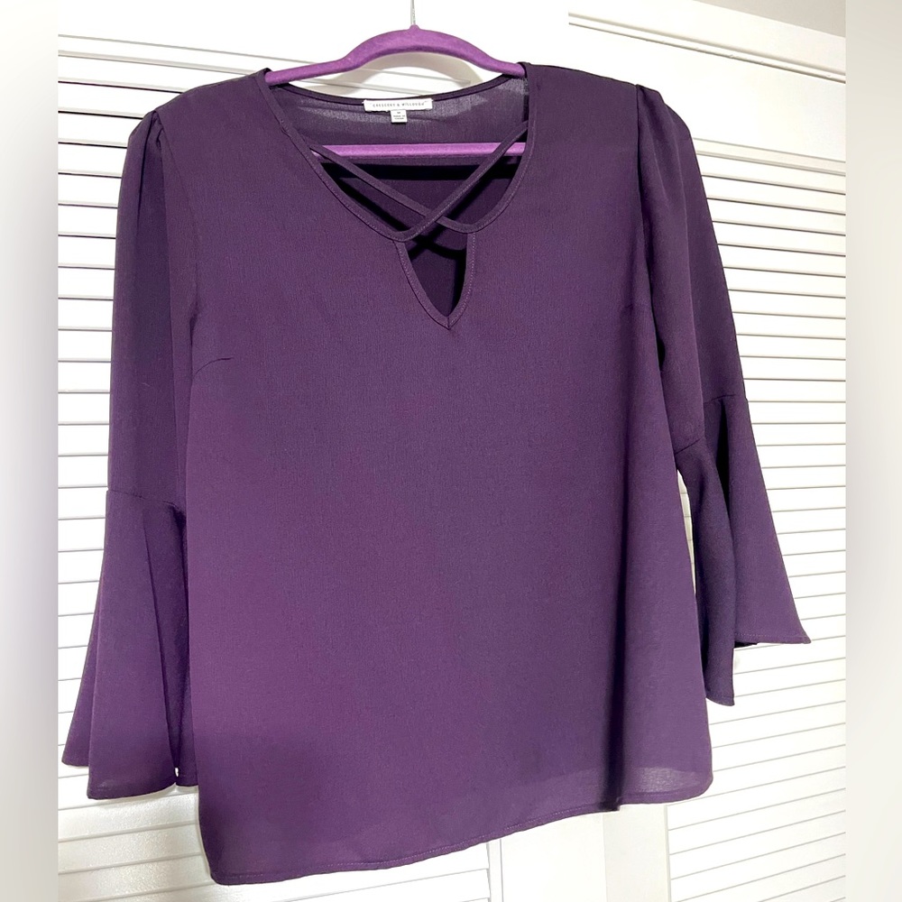 Purple Blouse